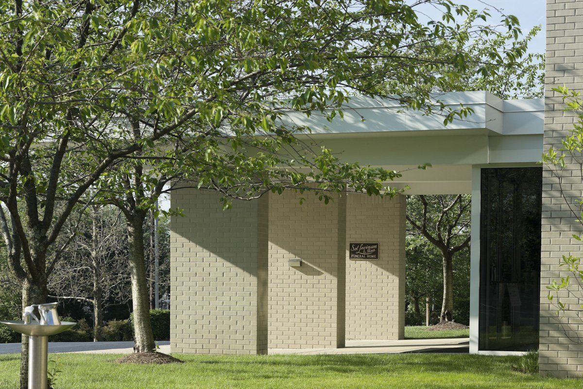 The entrance to our building