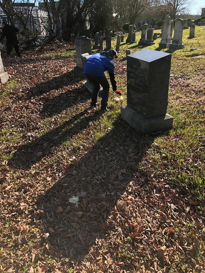 Levinson's Volunteer Initiative: Cemetery Clean Up