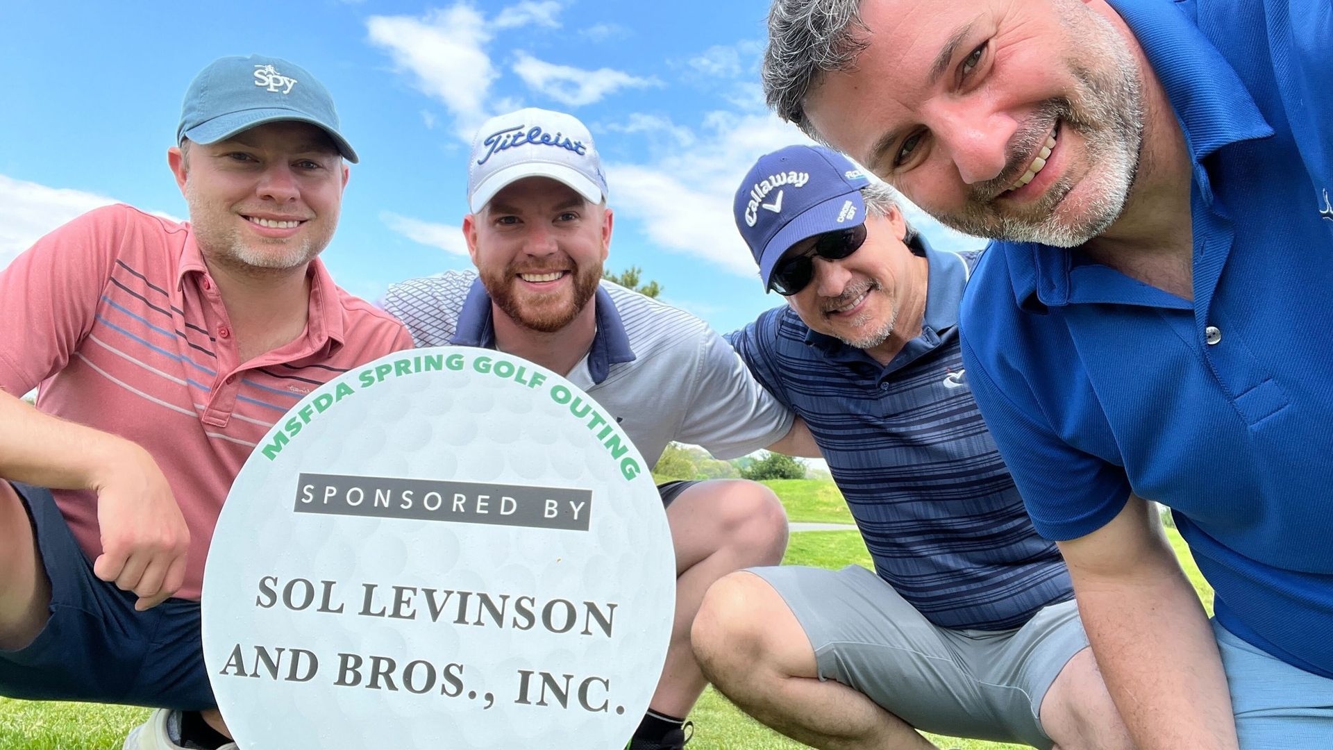 Sol Levinson sponsored the Maryland State Funeral Directors Association, Inc. Spring Golf Outing at Whiskey Creek Golf Club in May 2022