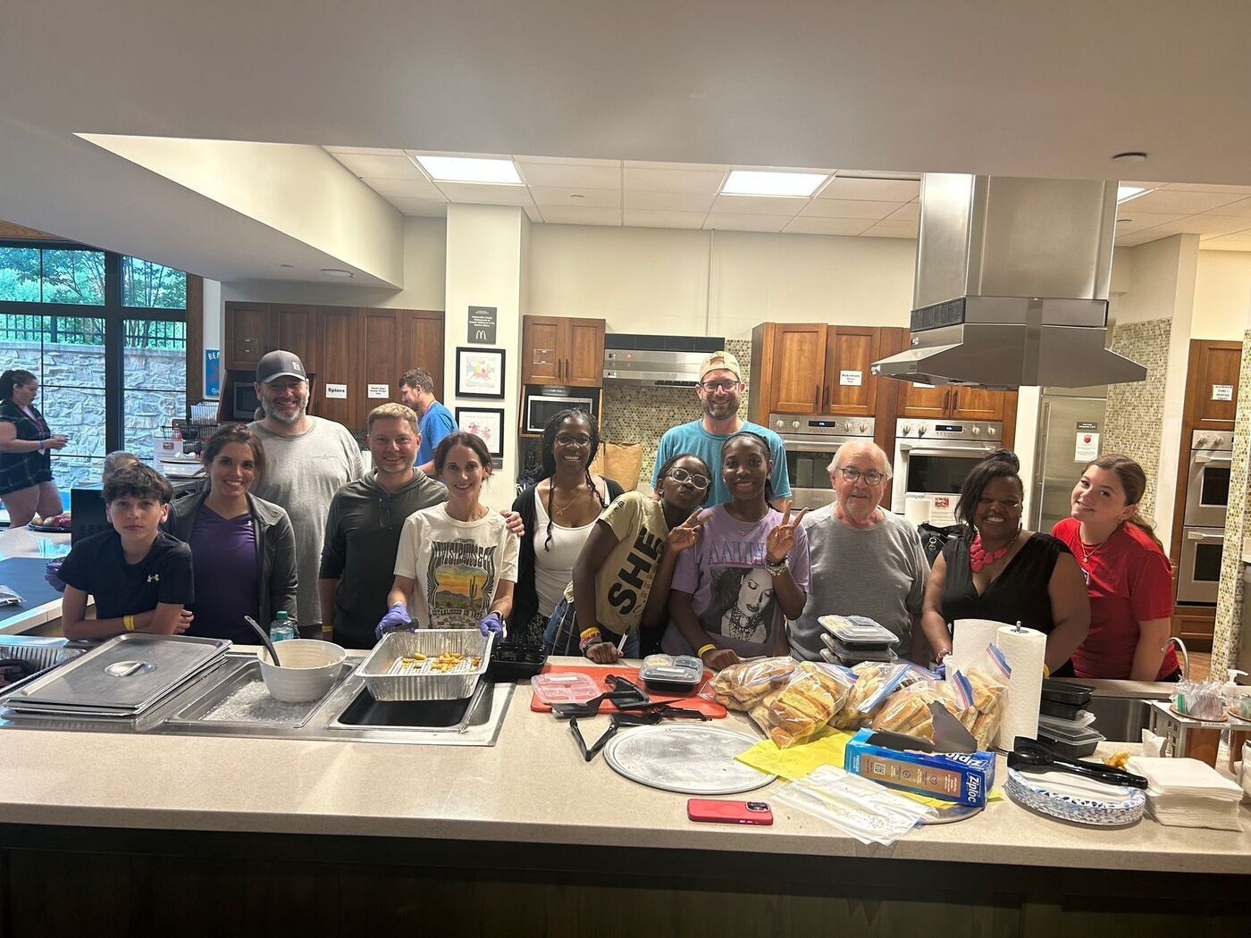 Carrying on a Levinson tradition, our team came together once again to volunteer at the Ronald McDonald House in Baltimore