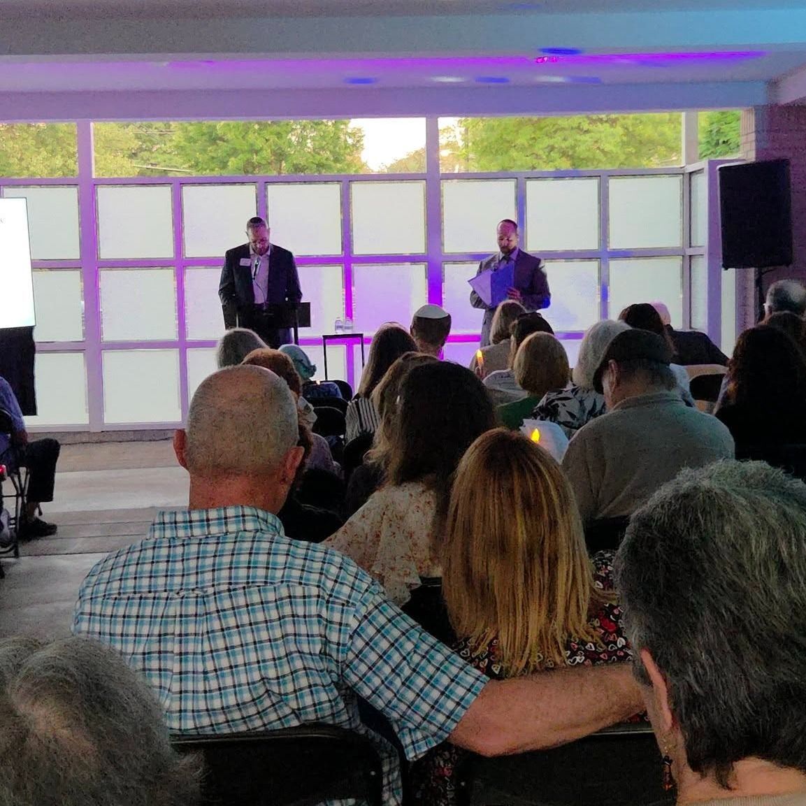 On September 28, 2025, Levinson's hosted the "Lights of Remembrance" community memorial program in our converted outdoor chapel