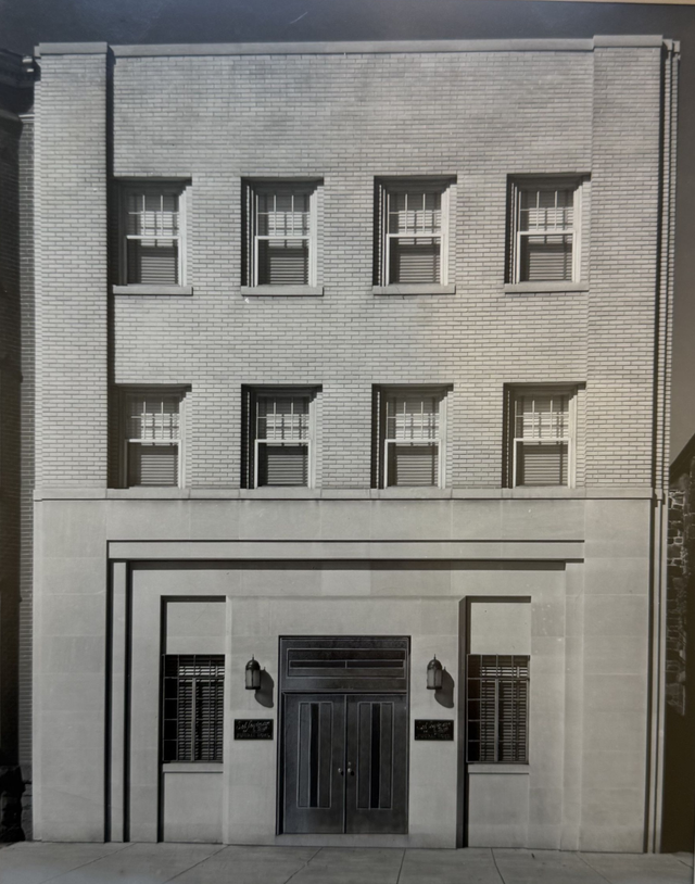 Our former location on North Avenue (1937)