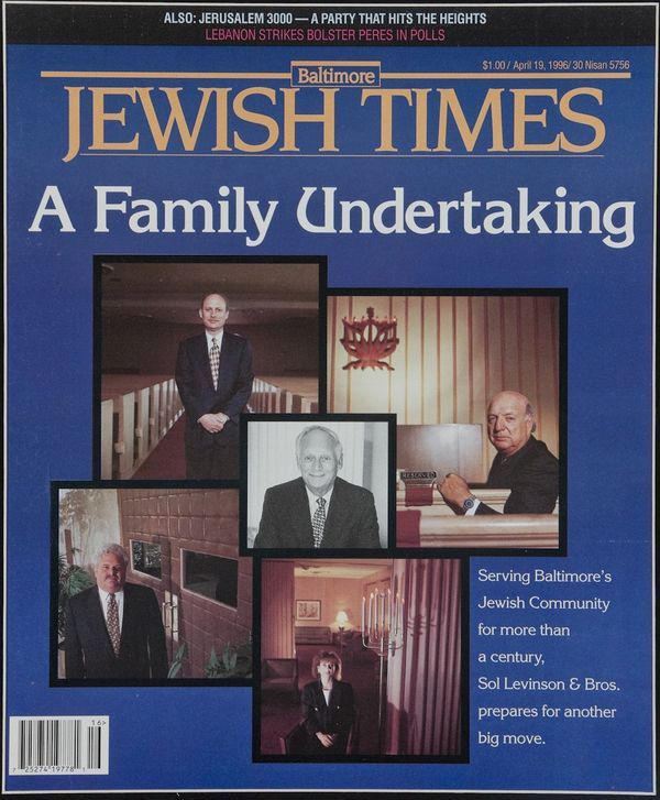 Sol Levinson & Bros., Inc. was featured in a Baltimore Jewish Times article in 1996, detailing the move to our current location