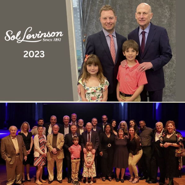 Sol Levinson was inducted into the Baltimore Jewish Hall of Fame in 2023